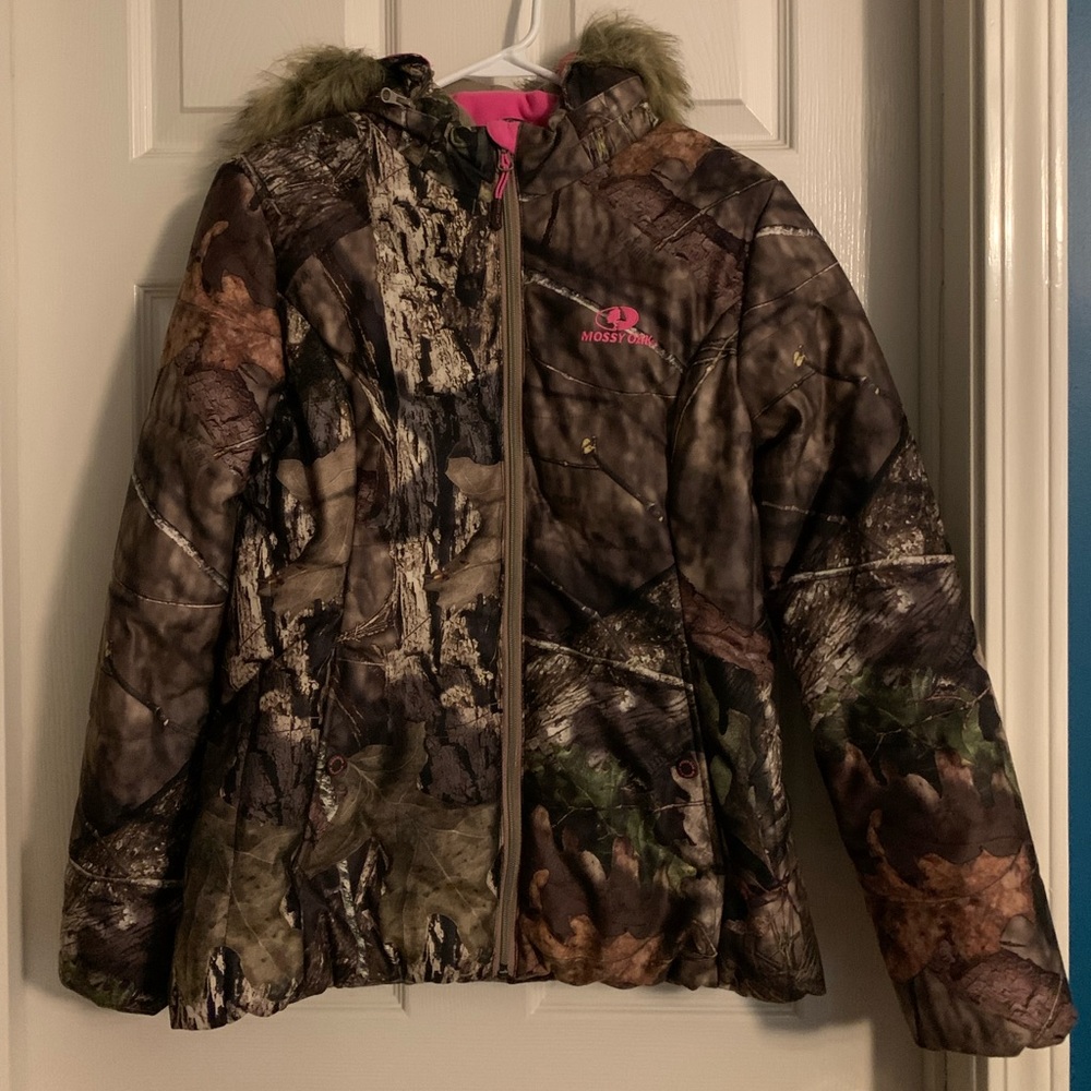 Mossy Oak Girl’s Bubble Jacket - Mossy Oak Country